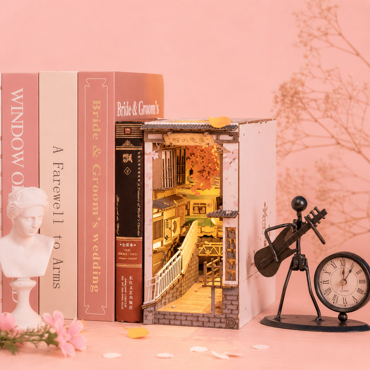 book nook sakura densya entre livres